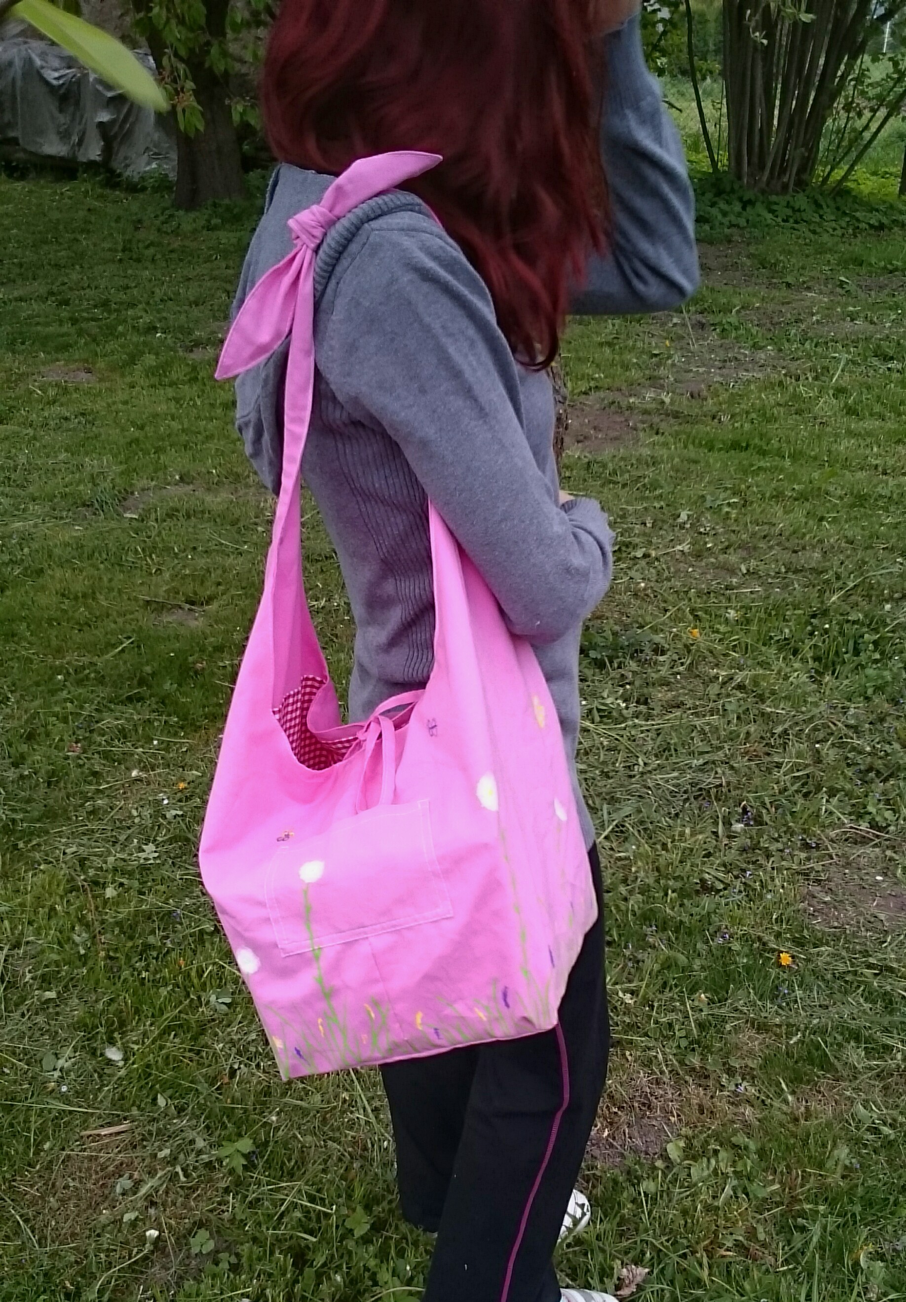 Rozkvetlá louka(růžová)